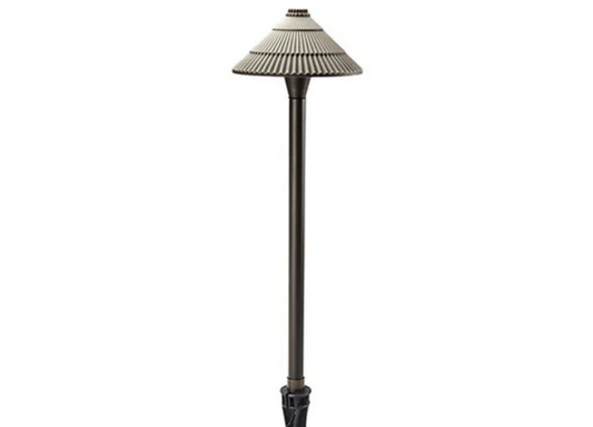 Textured Peak Umbrella Path Light