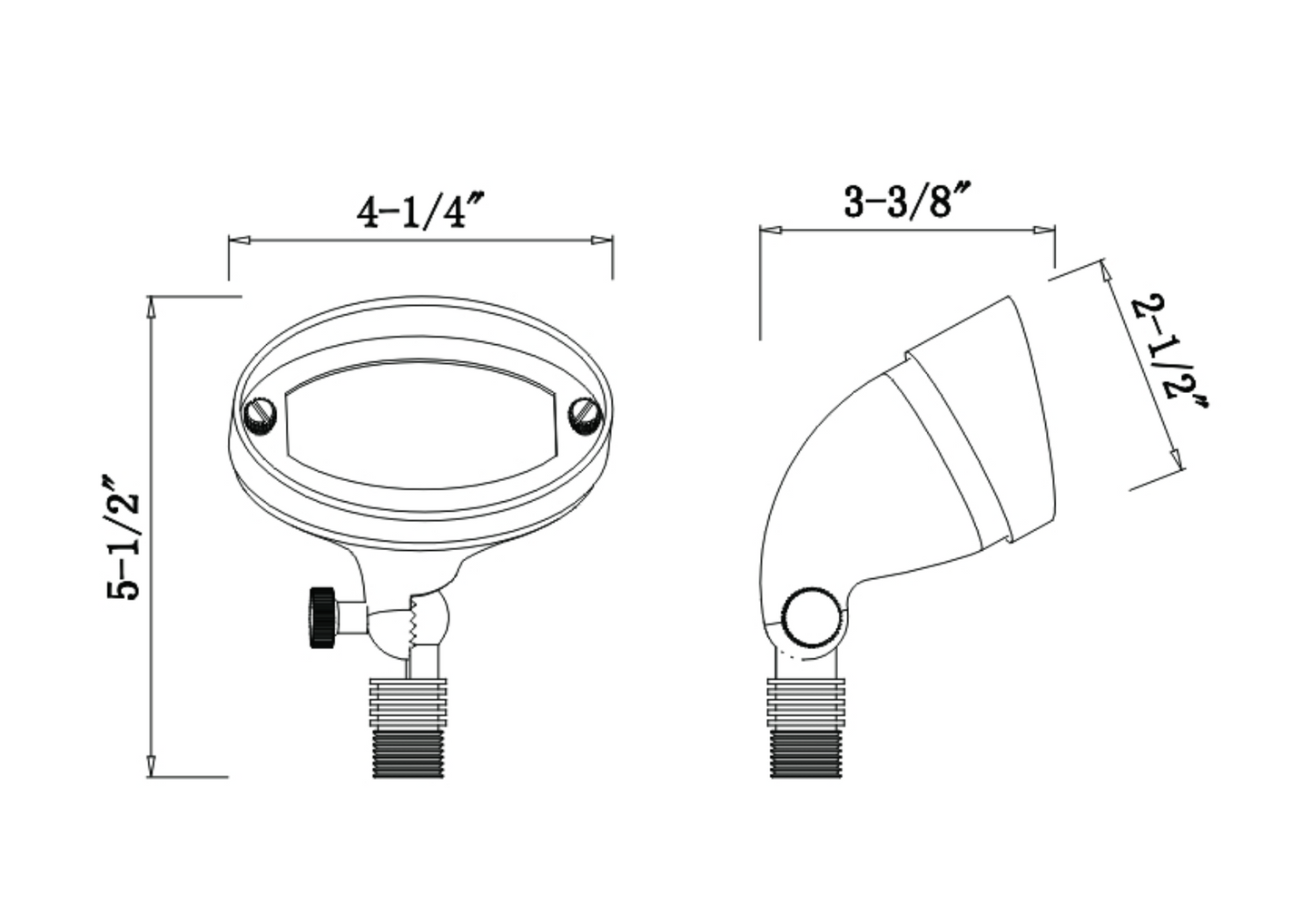 Oval Flood Light